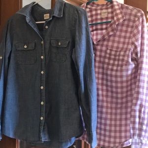 2 J-Crew Button Down Shirts